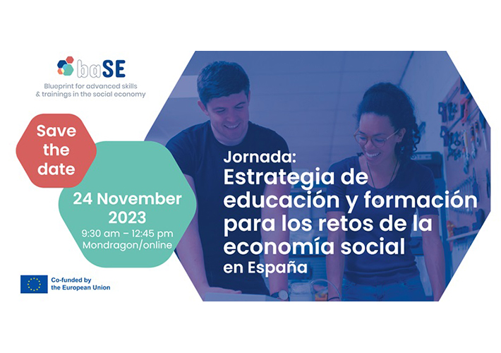 Foto Mondragon Unibertsitatea acoge el primer evento a nivel nacional de baSE, proyecto europeo liderado por la universidad sobre los retos de la economía social.